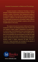 Essential Assessments In Behavioral Psychology