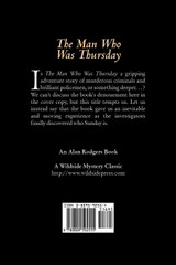 The Man Who Was Thursday, A Nightmare by G. K. Chesterton, Fiction, Classics