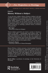 History Without A Subject History Without A Subject