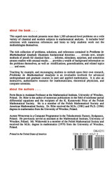 Problems in Mathematical Analysis