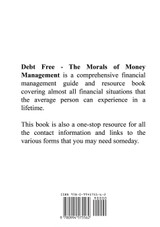 Debt Free, The Morals of Money Management Debt Free, The Morals of Money Management