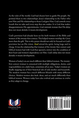 Women of the Bible vs. Women of the Twenty-First Century