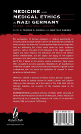 Medicine and Medical Ethics in Nazi Germany
