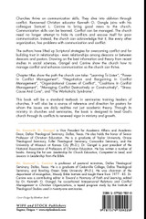 Communication and Conflict Management in Churches and Christian Organizations Communication and Conflict Management in Churches and Christian Organizations
