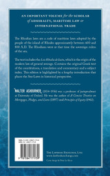 The Rhodian Sea-Law The Rhodian Sea-Law