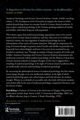 Analytical Psychology and German Classical Aesthetics Analytical Psychology and German Classical Aesthetics