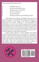 The Right to Be Lazy and Other Studies The Right to Be Lazy and Other Studies