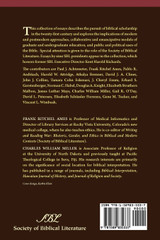 Foster Biblical Scholarship Foster Biblical Scholarship