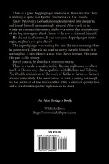 The Double by Fyodor Mikhailovich Dostoevsky, Fiction, Classics The Double by Fyodor Mikhailovich Dostoevsky, Fiction, Classics