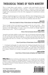 Theological Themes of Youth Ministry Theological Themes of Youth Ministry