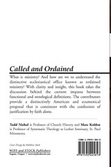 Called and Ordained Called and Ordained