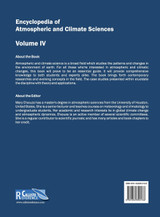Encyclopedia of Atmospheric and Climate Sciences