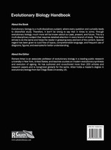 Evolutionary Biology Handbook Evolutionary Biology Handbook