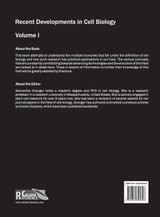 Recent Developments in Cell Biology Recent Developments in Cell Biology
