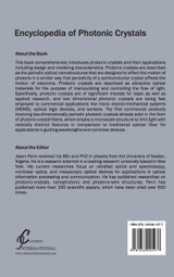 Encyclopedia of Photonic Crystals