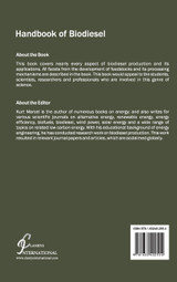 Handbook of Biodiesel