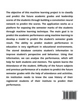 AN ANALYTICAL APPLICATION TO TRACK, ANALYZE AND PREDICT SCHOLAR'S  ACADEMIC PERFORMANCE