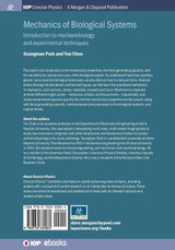 Mechanics of Biological Systems