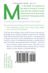 25  Poems on the Death of Ursula  K. Le Guin