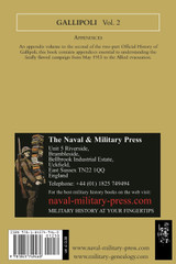 Gallipoli Vol II. Appendices. Official History of the Great War Other Theatres Gallipoli Vol II. Appendices. Official History of the Great War Other Theatres