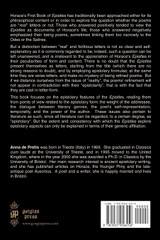 Epistolarity in the First Book of Horace's Epistles