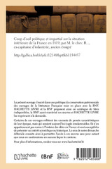 Coup d'oeil politique et impartial sur la situation intérieure de la France en 1819 Coup d'oeil politique et impartial sur la situation intérieure de la France en 1819