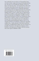 Die Endlichkeit Der Literatur Die Endlichkeit Der Literatur