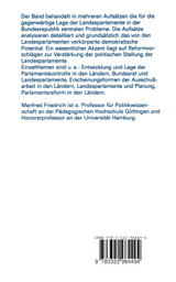 Landesparlamente in Der Bundesrepublik