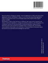 Memorial History of Augusta, Georgia