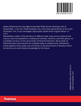 Letters Written by the Late Right Honourable Philip Dormer Stanhope, Earl of Chesterfield, Letters Written by the Late Right Honourable Philip Dormer Stanhope, Earl of Chesterfield,