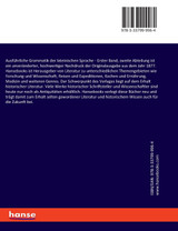 Ausführliche Grammatik der lateinischen Sprache Ausführliche Grammatik der lateinischen Sprache