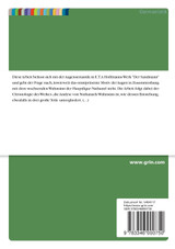 E.T.A. Hoffmanns "Der Sandmann". Die Augensemantik in Nathanaels Wahnsinn E.T.A. Hoffmanns "Der Sandmann". Die Augensemantik in Nathanaels Wahnsinn