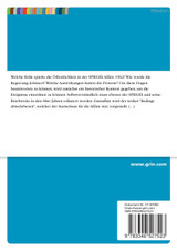 Die SPIEGEL-Affäre 1962. Auswirkungen und Reaktionen der Öffentlichkeit Die SPIEGEL-Affäre 1962. Auswirkungen und Reaktionen der Öffentlichkeit