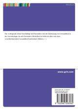 Der Zusammenhang zwischen dem subjektiven und objektiven Gesundheitszustand im Verlauf der zweiten Lebenshälfte