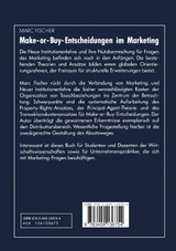 Make-or-Buy-Entscheidungen im Marketing Make-or-Buy-Entscheidungen im Marketing
