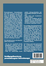 Beteiligungsfinanzierung personenbezogener Unternehmungen Beteiligungsfinanzierung personenbezogener Unternehmungen