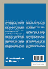Aktionärsschutz im Konzern
