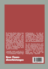 Neue Finanzdienstleistungen Neue Finanzdienstleistungen