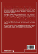 Sponsoring in der Kreditwirtschaft Sponsoring in der Kreditwirtschaft