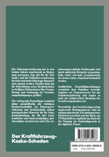 Der Kraftfahrzeug-Kasko-Schaden Der Kraftfahrzeug-Kasko-Schaden