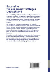 Bausteine für ein zukunftsfähiges Deutschland Bausteine für ein zukunftsfähiges Deutschland