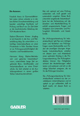 Prüfungsvorbereitung für Industriekaufleute Prüfungsvorbereitung für Industriekaufleute