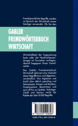 Gabler Fremdwörterbuch Wirtschaft Gabler Fremdwörterbuch Wirtschaft