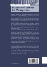 Frauen und Männer im Management Frauen und Männer im Management