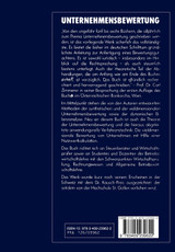 Unternehmensbewertung in Theorie und Praxis Unternehmensbewertung in Theorie und Praxis