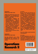 Operations Research II