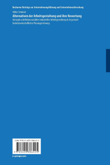 Alternativen der Arbeitsgestaltung und ihre Bewertung