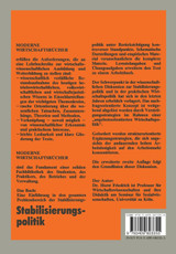 Stabilisierungspolitik Stabilisierungspolitik