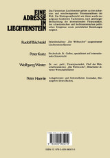 Eine Adresse in Liechtenstein