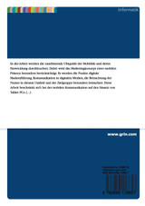 Analyse und strategische Konzeption der mobilen Kommunikation auf Tablet PCs